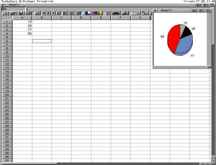 [tcalc - a spreadsheet for Amiga]