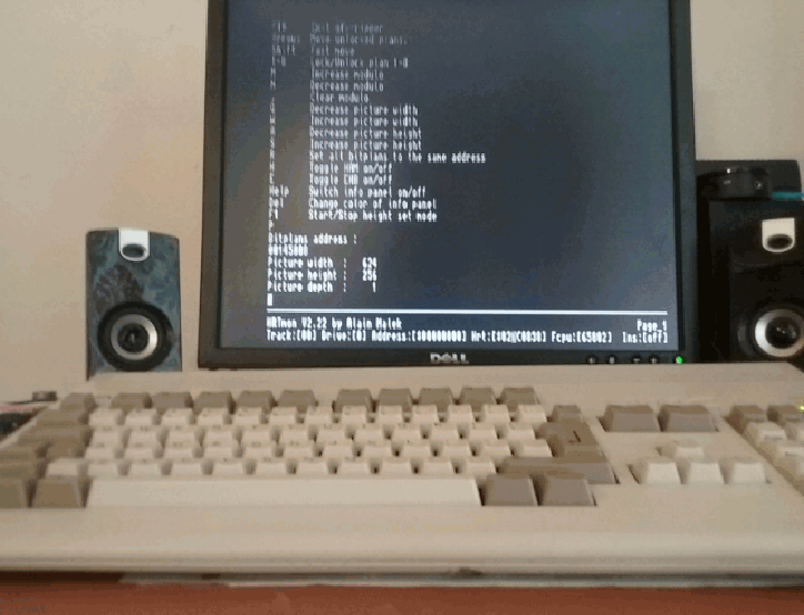 [Amiga running HRTmon]